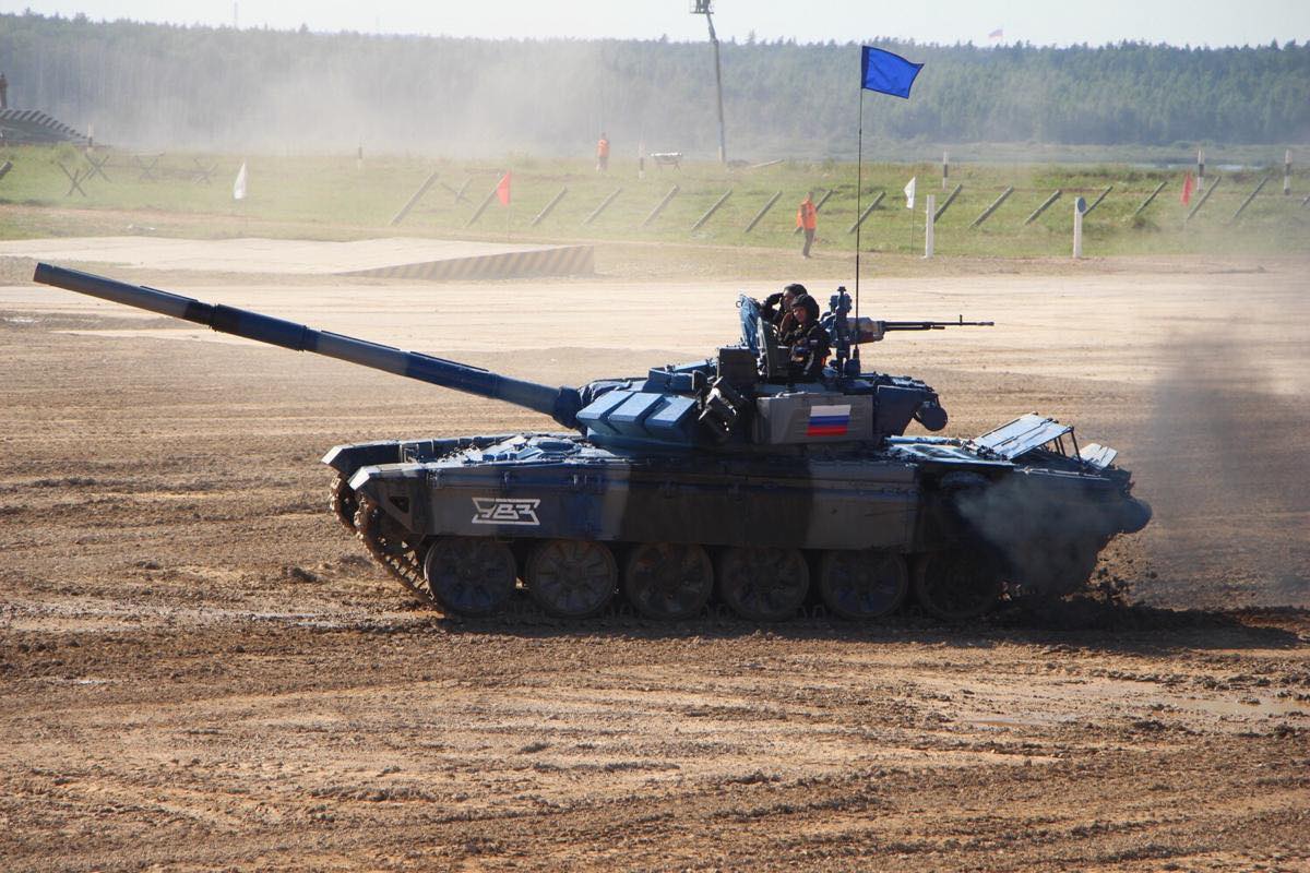 31 июля первым к финишу пришел танк РФ.