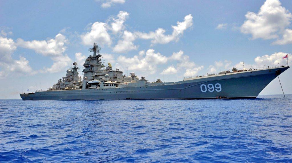 Тяжелый атомный ракетный крейсер СФ «Пётр Великий»